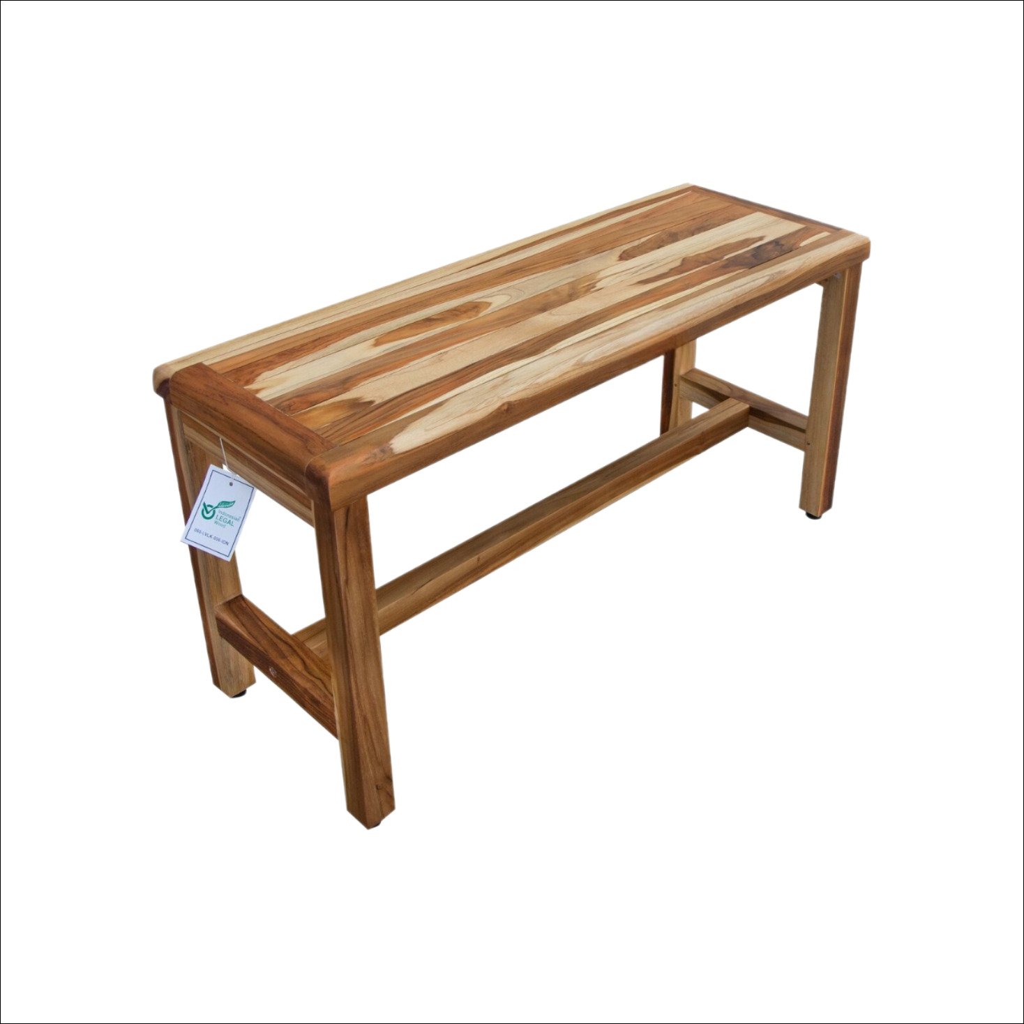 Trieste Earthy Teak Classic Natural Bench