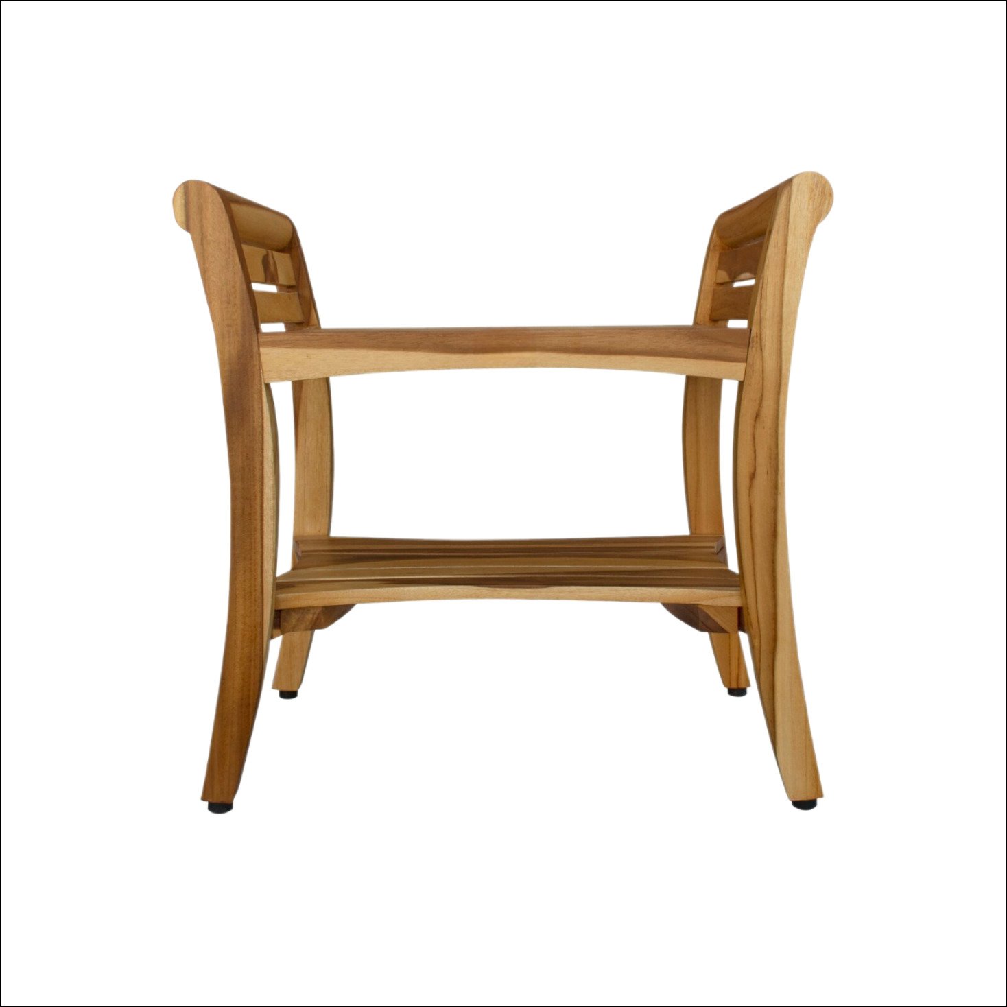 Venezia Teak Bath Stool with Handle