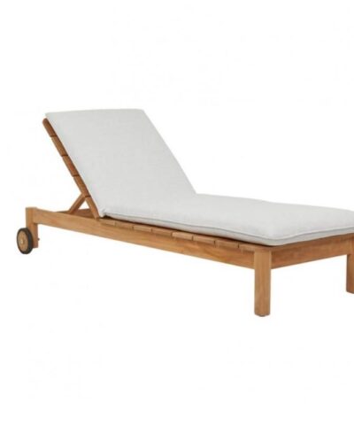 Iwaki Teak Lounger Sunbed Natural