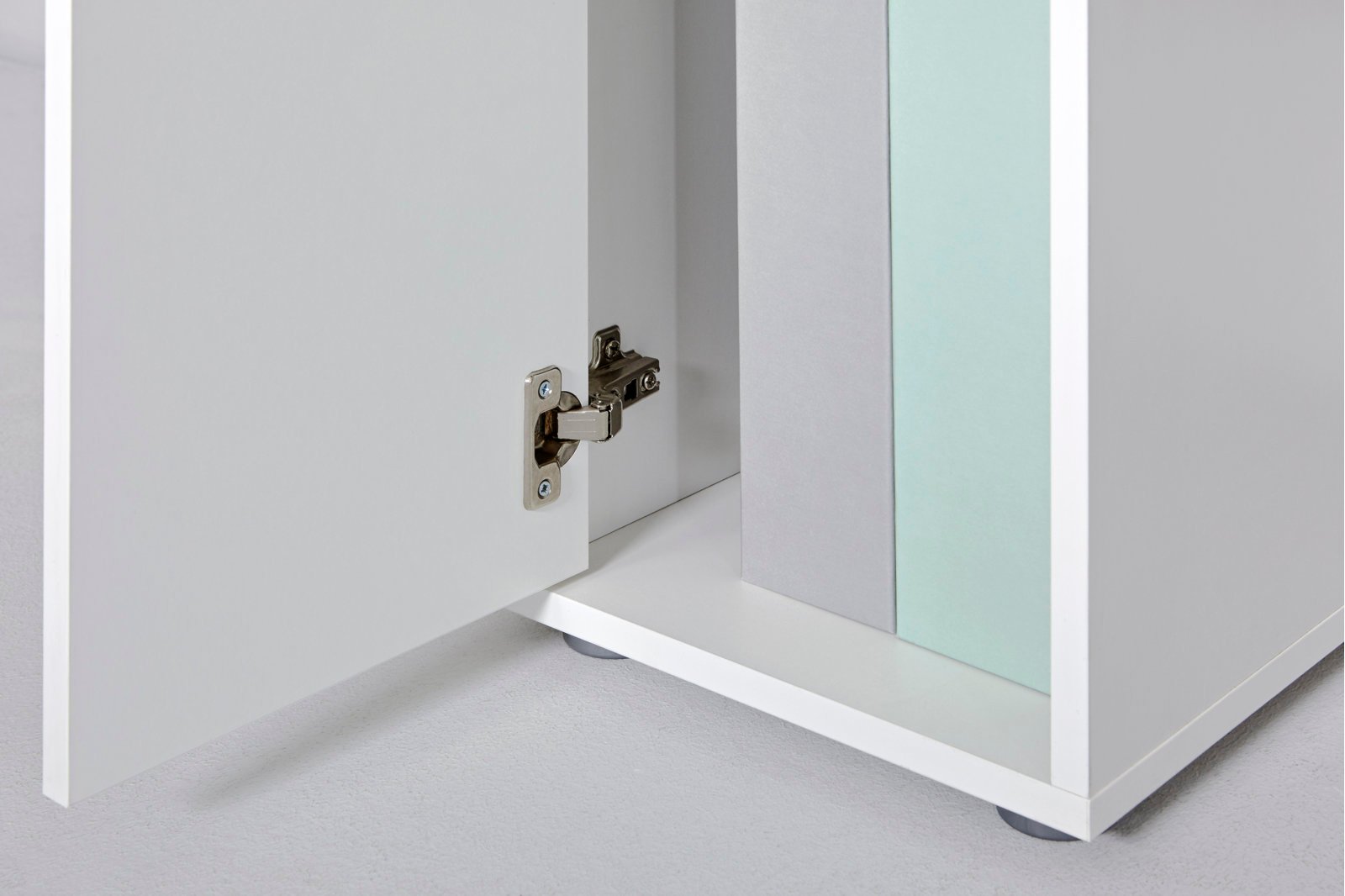 Sittard Study Desk Duco White Minimalist