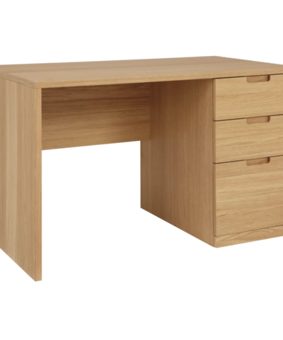 Leidschendam Teak Wood Minimalist Study Desk