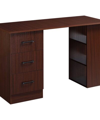 Middelburg Minimalist Computer Desk Brown Melamine