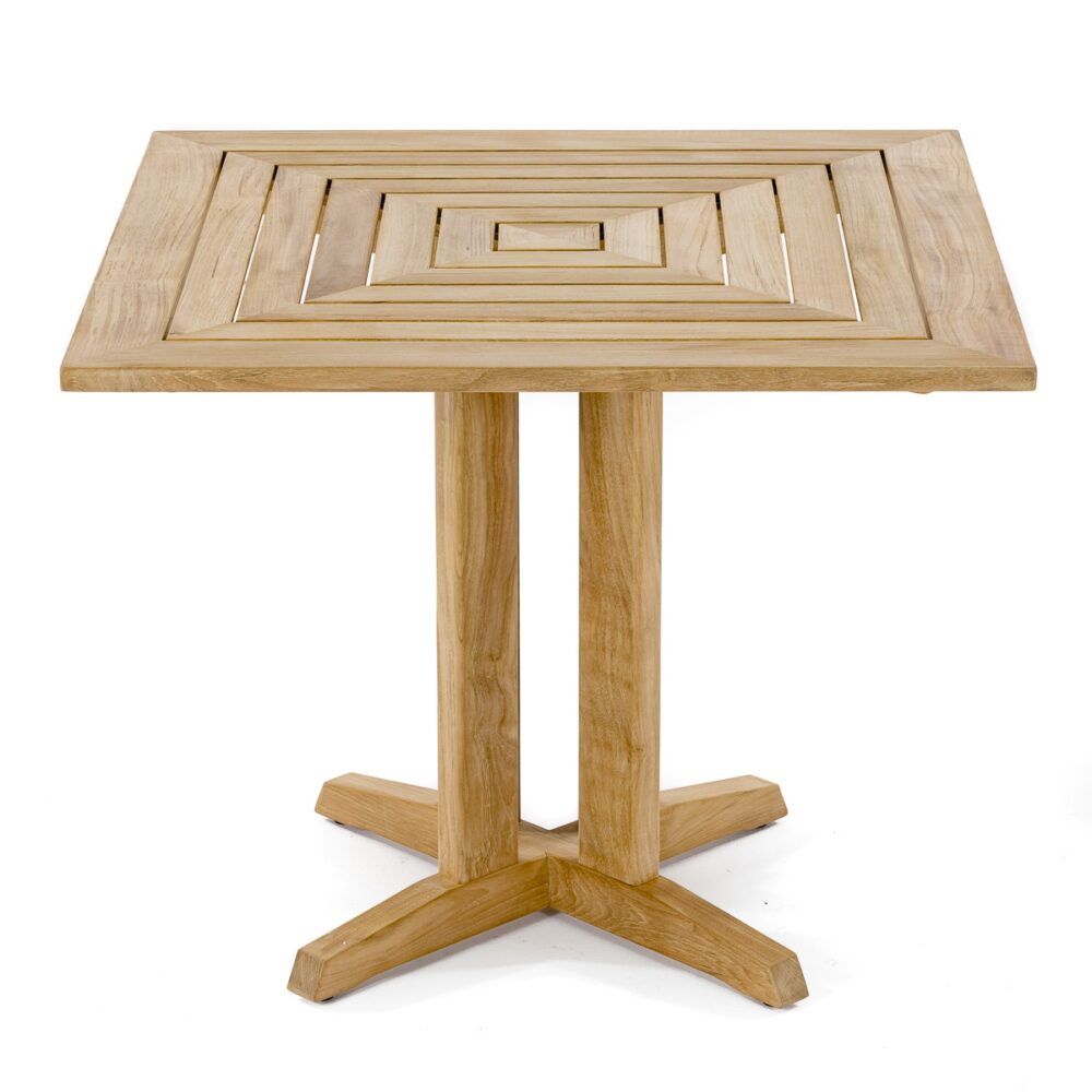 Le Havre Pyramid Square Teak Coffe Table