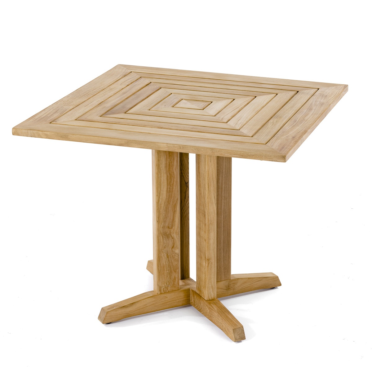 Le Havre Pyramid Square Teak Coffe Table