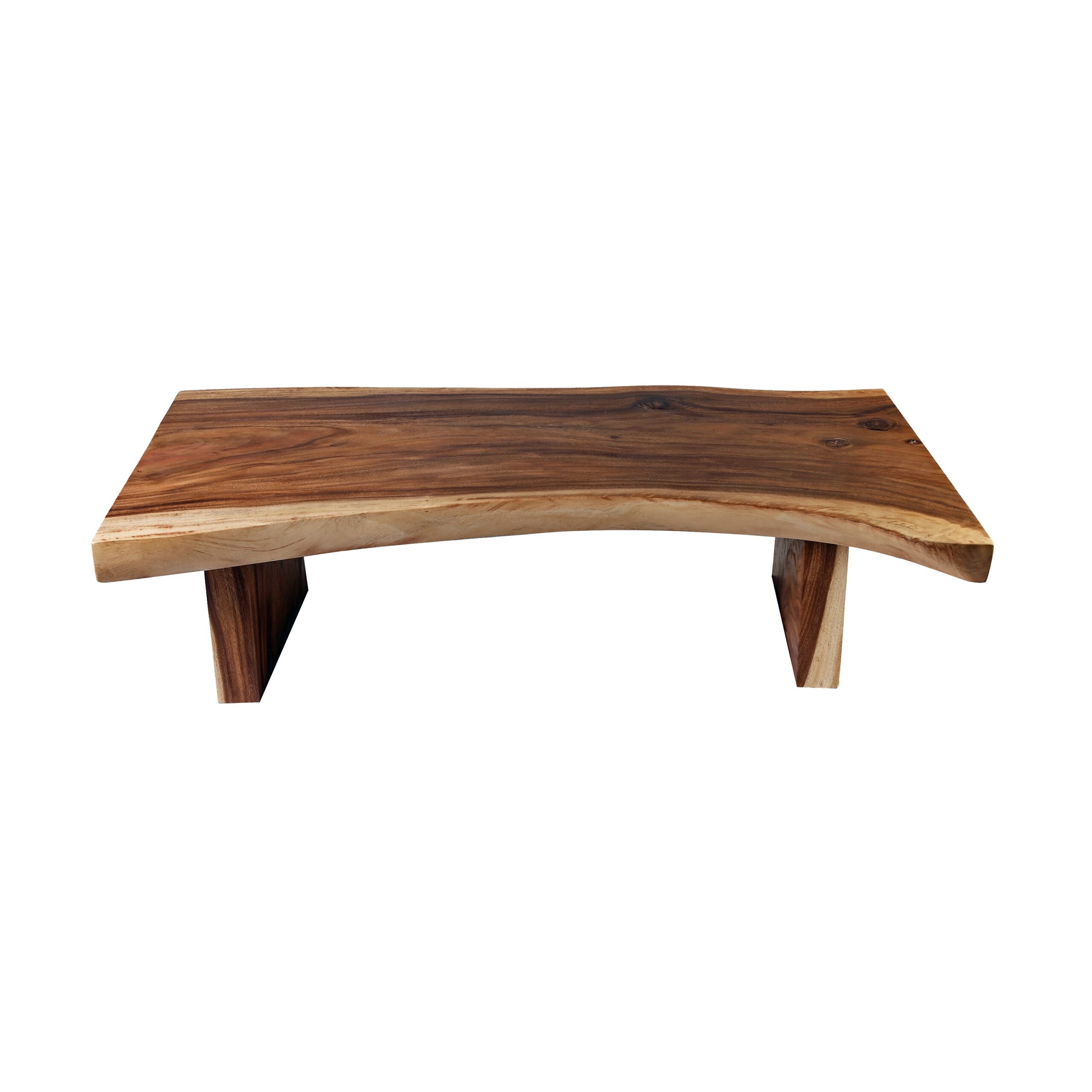 Bordeaux Teak Solid Rectangular Slab Table