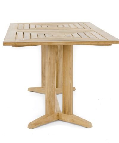 Rennes Pyramid Rectangular Teak Dining Table