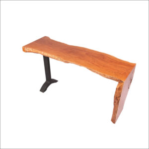 Nice Teak Solid Water Fall Console Table