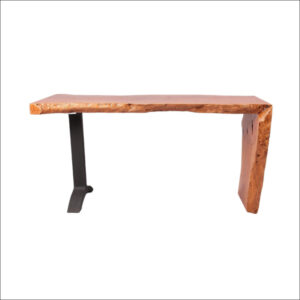 Nice Teak Solid Water Fall Console Table