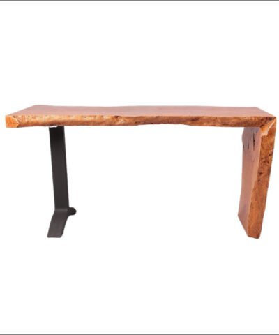 Nice Teak Solid Water Fall Console Table