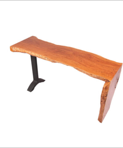 Nice Teak Solid Water Fall Console Table