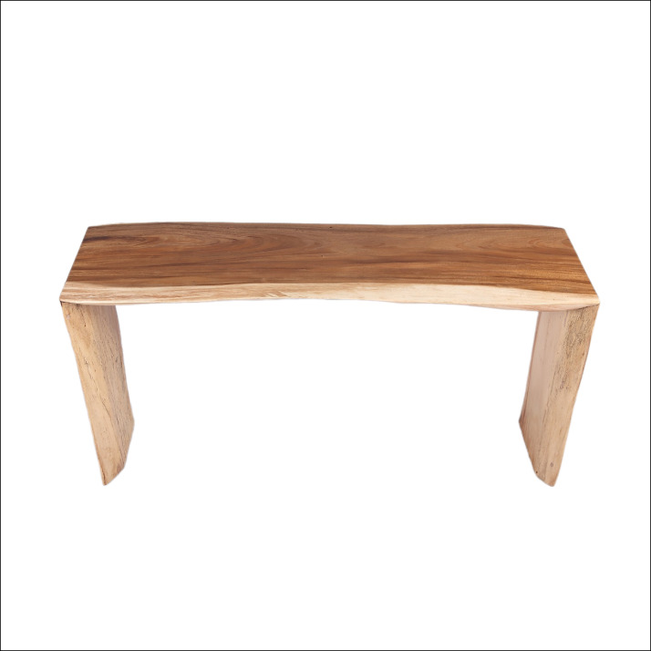 Nantes Teak Natural Water Fall Console Table