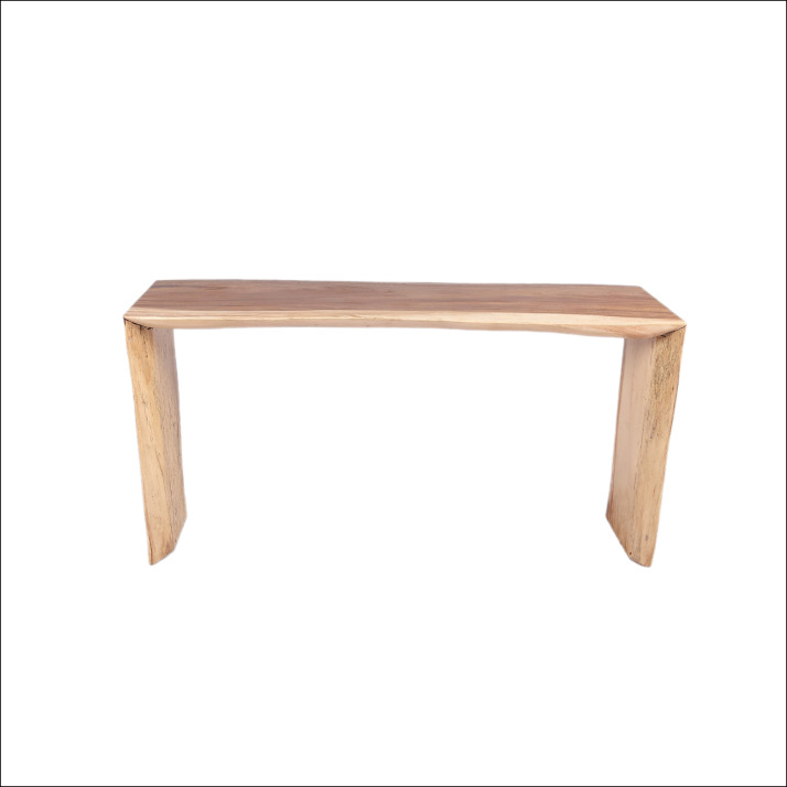 Nantes Teak Natural Water Fall Console Table