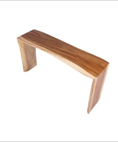 Nantes Teak Natural Water Fall Console Table