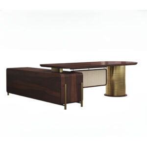 Higashihiroshima Teak Office Table luxury