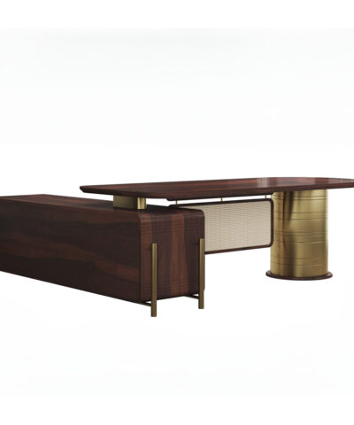 Higashihiroshima Teak Office Table luxury