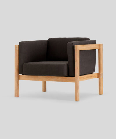 Aalst Teak Sofa Chair with Sunbrella Cushions