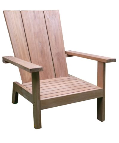 Niklaas Teak Patio Lounger Chair with Sunbrella Cushions