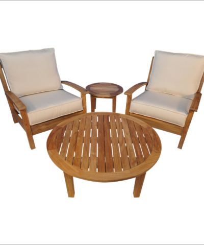 La Chaux 4pc Outdoor Seating Group with Cushions