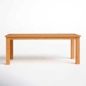 Chur Outdoor Solid Teak Wood Dining Table