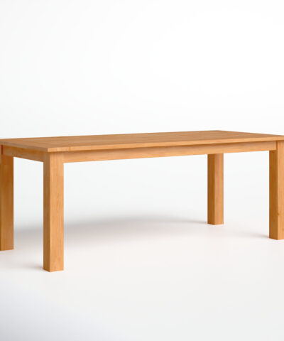 Chur Outdoor Solid Teak Wood Dining Table