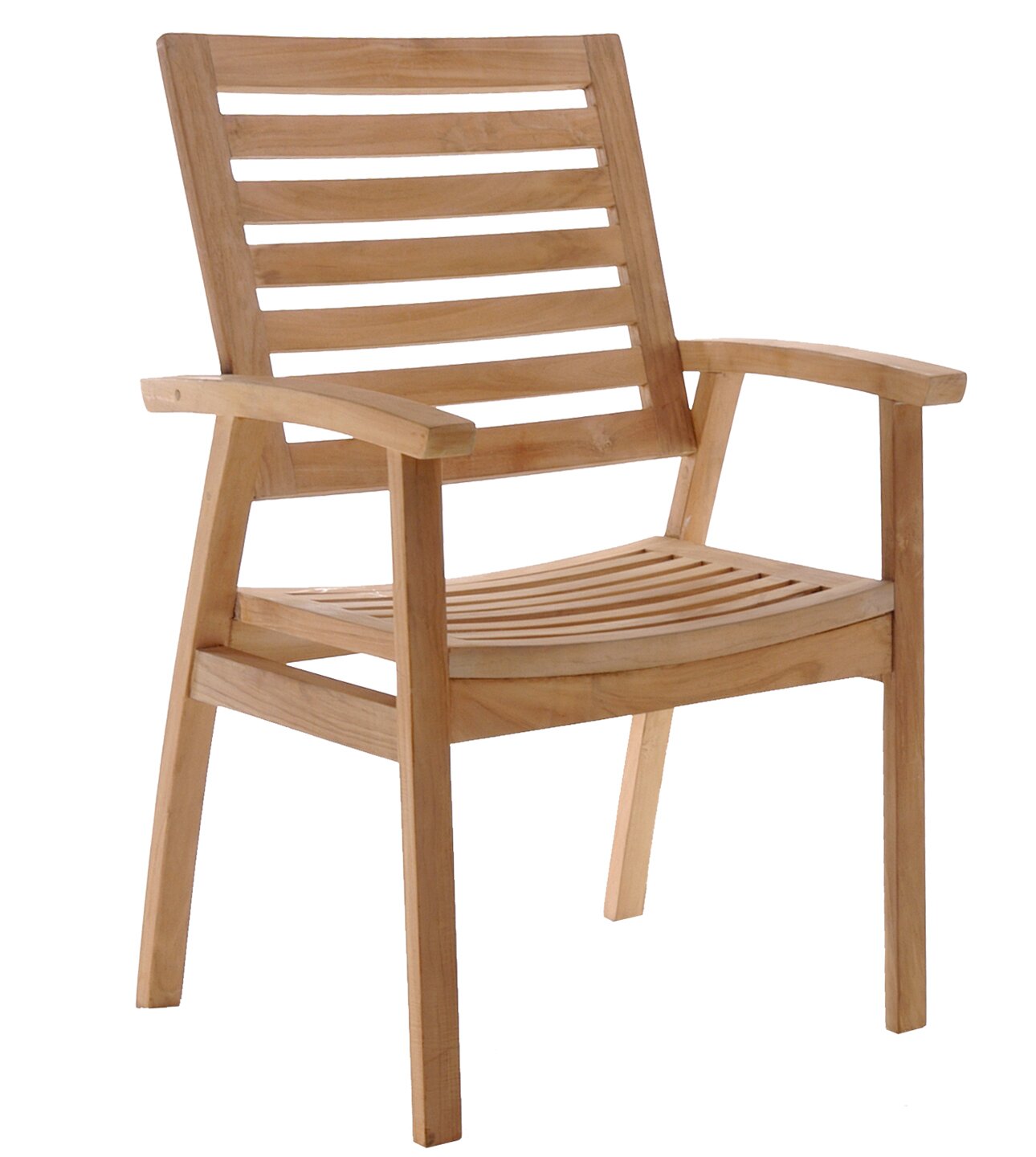 Antwerp Teak Wood Outdoor Dining Armchair