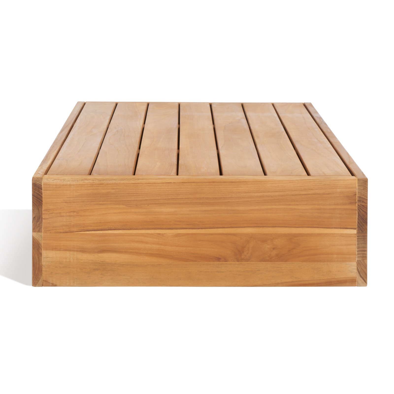 Zurich Teak Solid Outdoor Coffe Table Natural