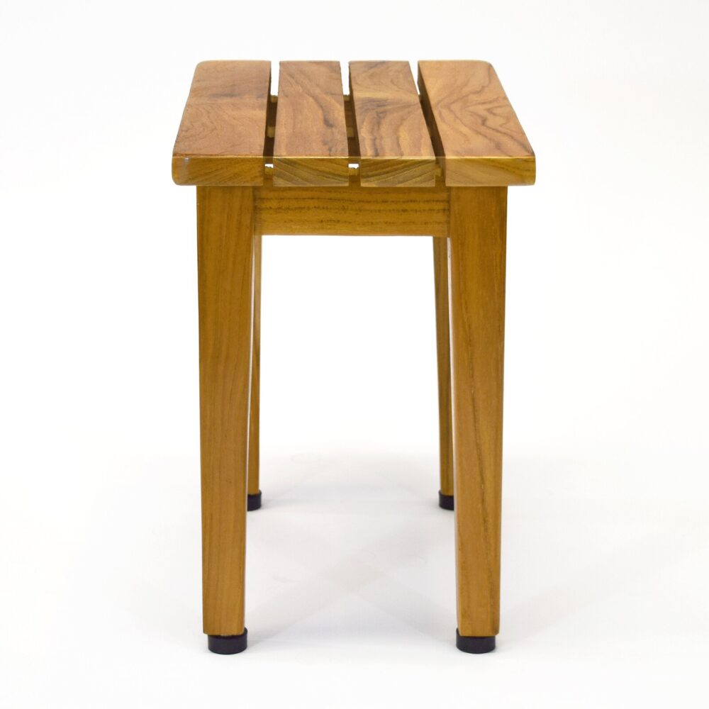 Bern Teak Shower Stool High Natural