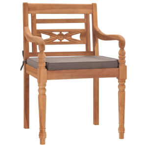 Namur Carved Garden Guest Chair Seat With Cushion