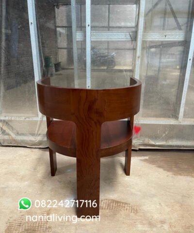 Minimalist Teak Patio Cafe Chairs Bucheon