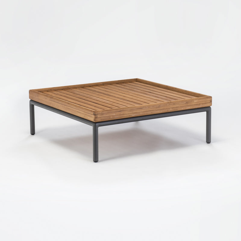 Salisbury Teak Outdoor Coffee Table With Aluminum