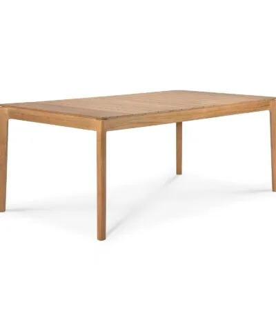 Newbury Rectangular Outdoor Dining Table Natural