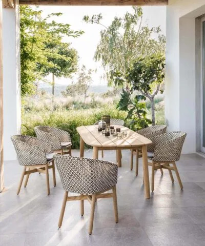 Warrington Oval Dining Table Natural