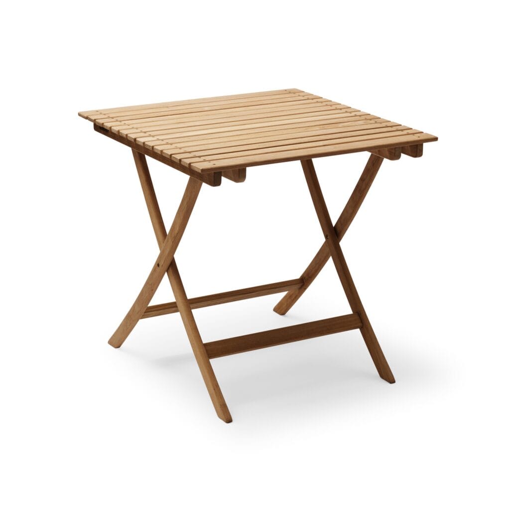 Victoria Teak Folding Square Dining Table