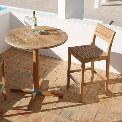 Windsor Teak Wood Bar Stool Natural