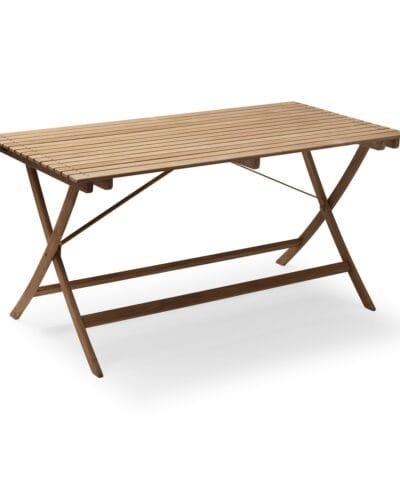 London Teak Folding Rectangle Dining Table