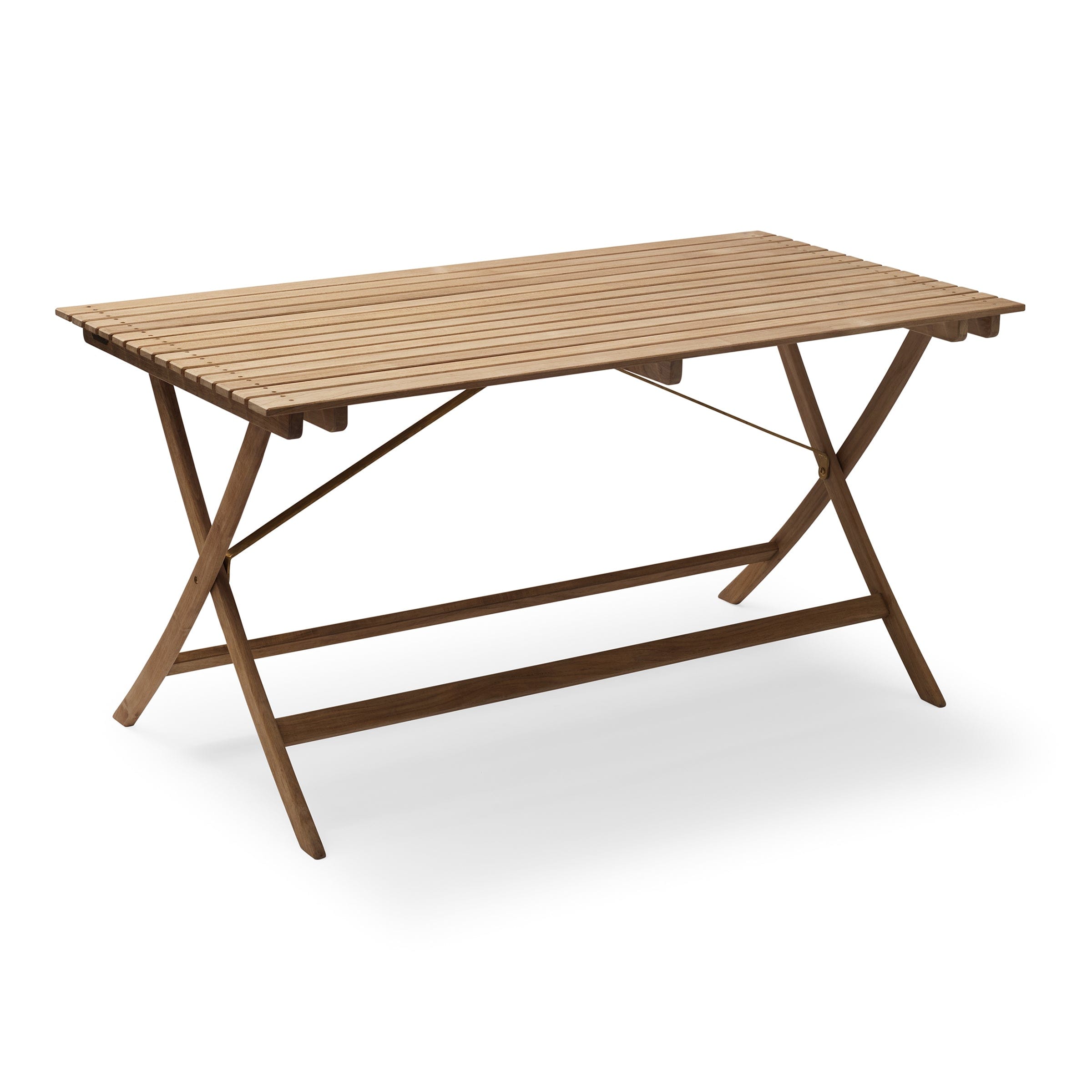 London Teak Folding Rectangle Dining Table