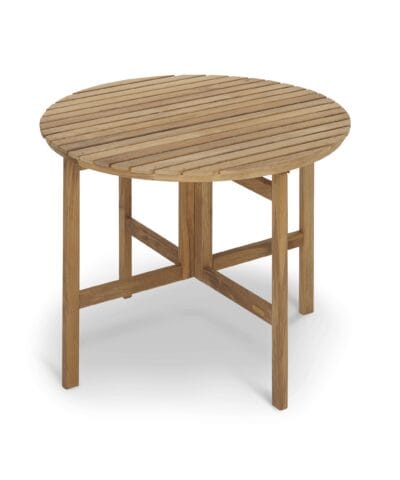 Halifax Teak Folding Round Dining Table