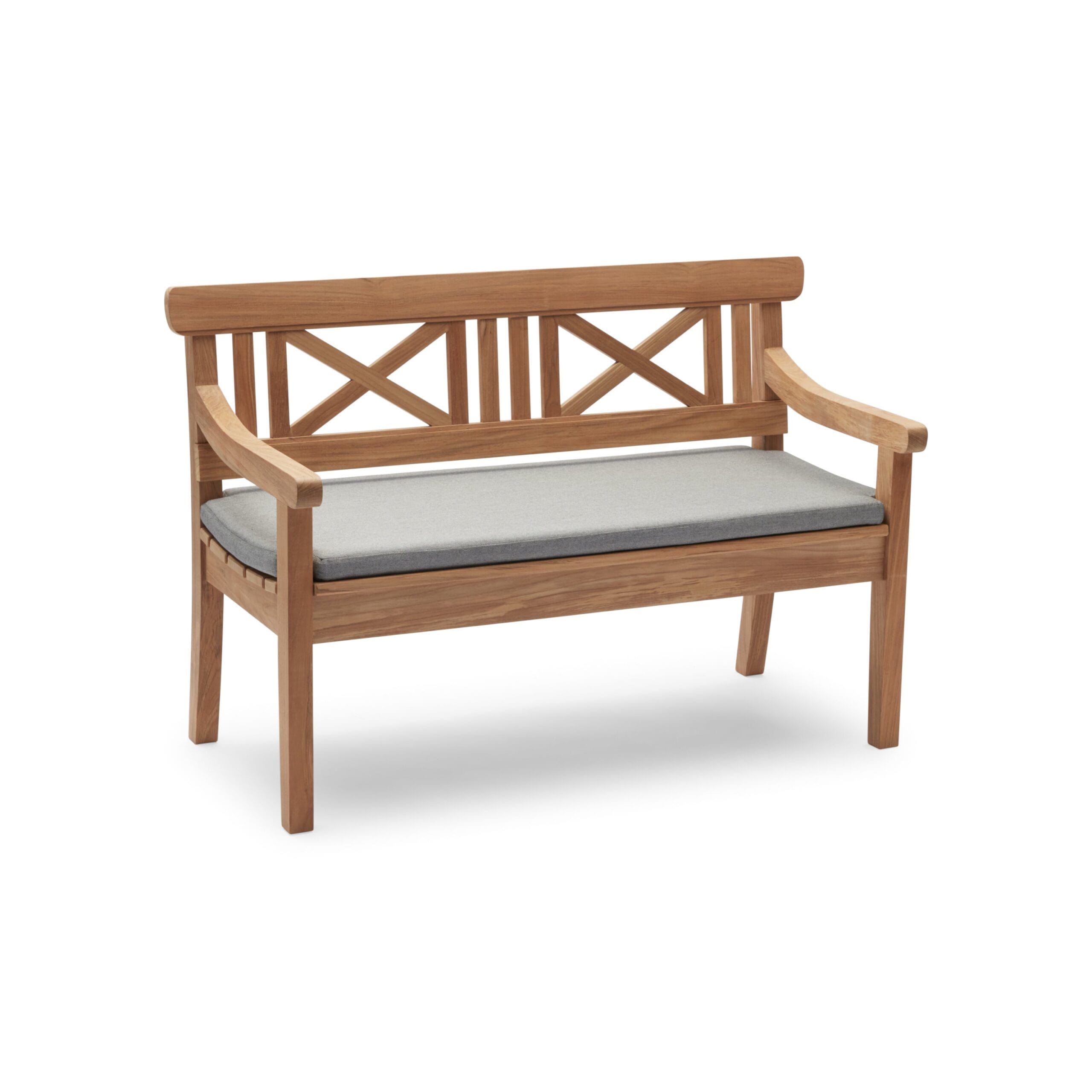 Moncton Teak Garden Outdoor Bench 2 Seater