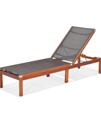 Westminster Teak Outdoor Patio Lounger Brown