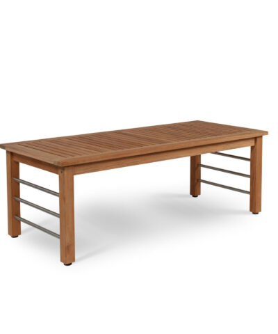 Vernon Nature Rectangular Teak Outdoor Coffee Table