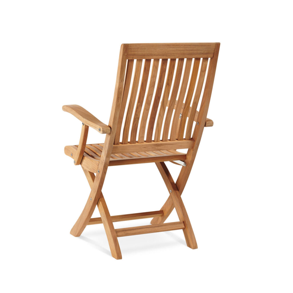 Fredericton Nature Teak Outdoor Folding Armchair