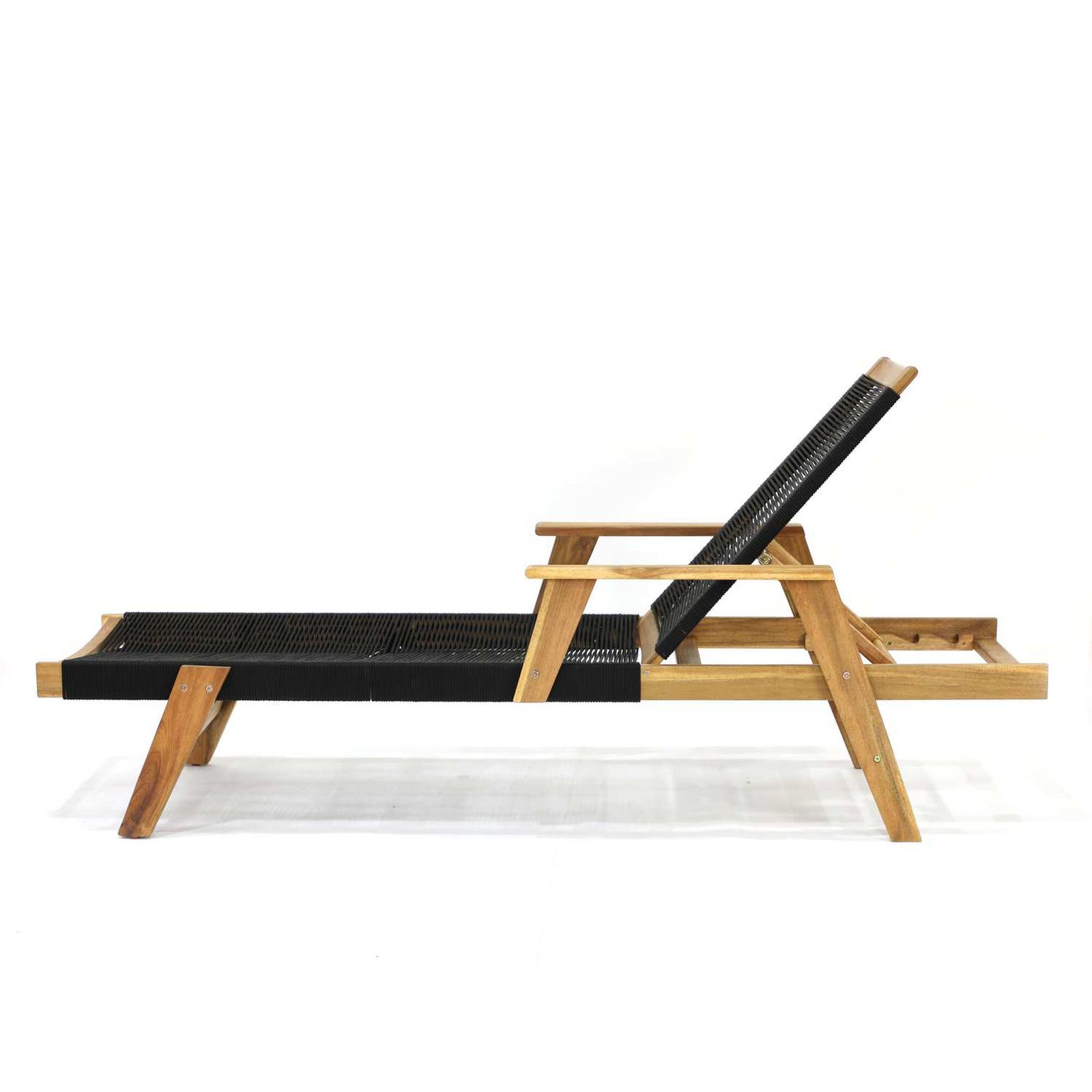 nania-nawn 3 Welland Teak Outdoor Brown Chaise Lounge