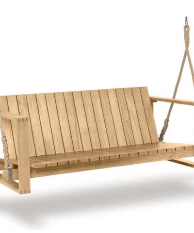 Nanaimo Teak Indoor Outdoor Swing Sofa