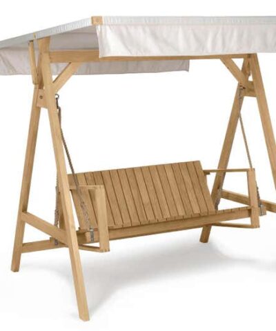 George Teak Indoor Outdoor A-Frame for Swing Sofa