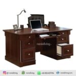 office desk director desk minimalist work desk teak wood