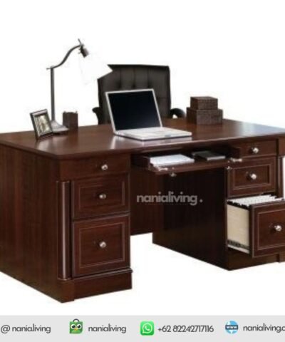 office desk director desk minimalist work desk teak wood