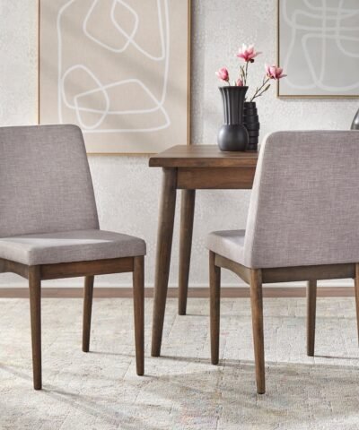 Elegant Minimalist Luxury Teak Dining Table Set With 4 Chairs