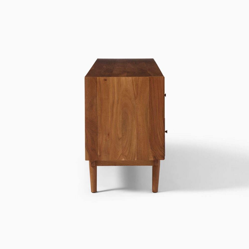 Modern Brown Minimalist Teak Sideboard Cheap