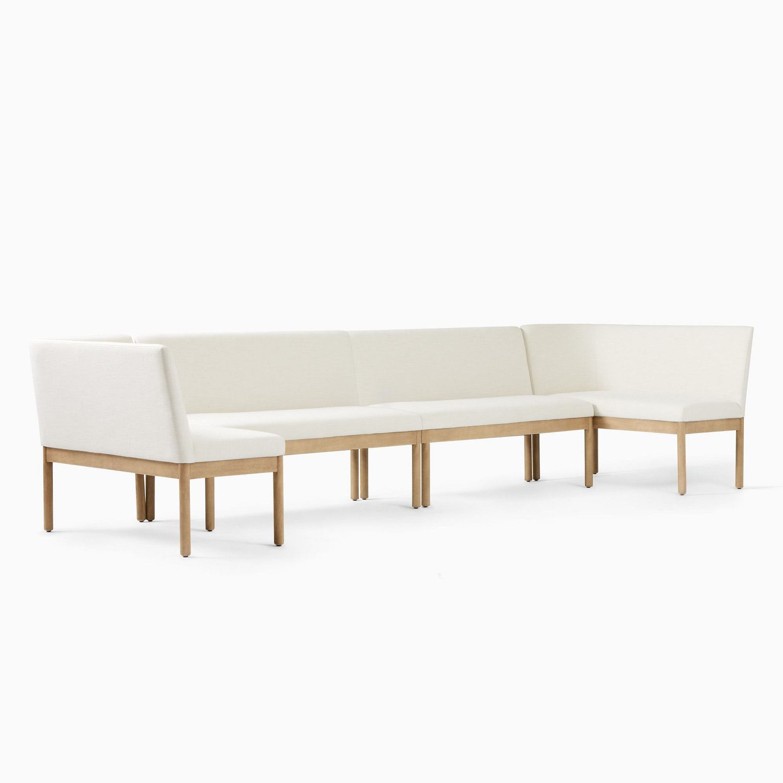 nania-taae 6 Modern Minimalist Dining Table Set Teak Dining Table Set