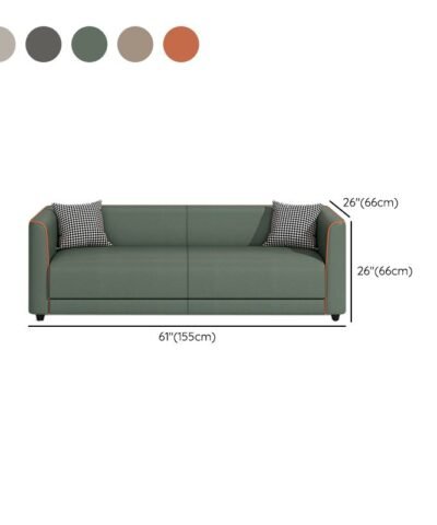 Guest Sofa Modern Leather Guest Sofa Minimalist